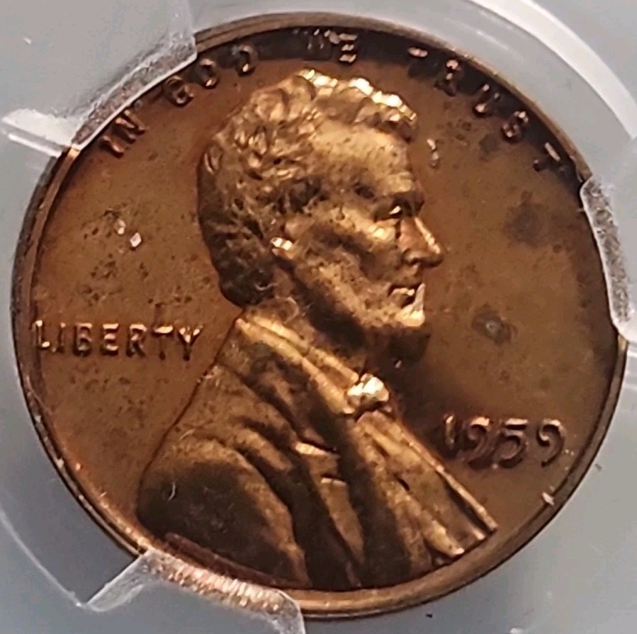 1959 1C Lincoln Memorial Proof Penny