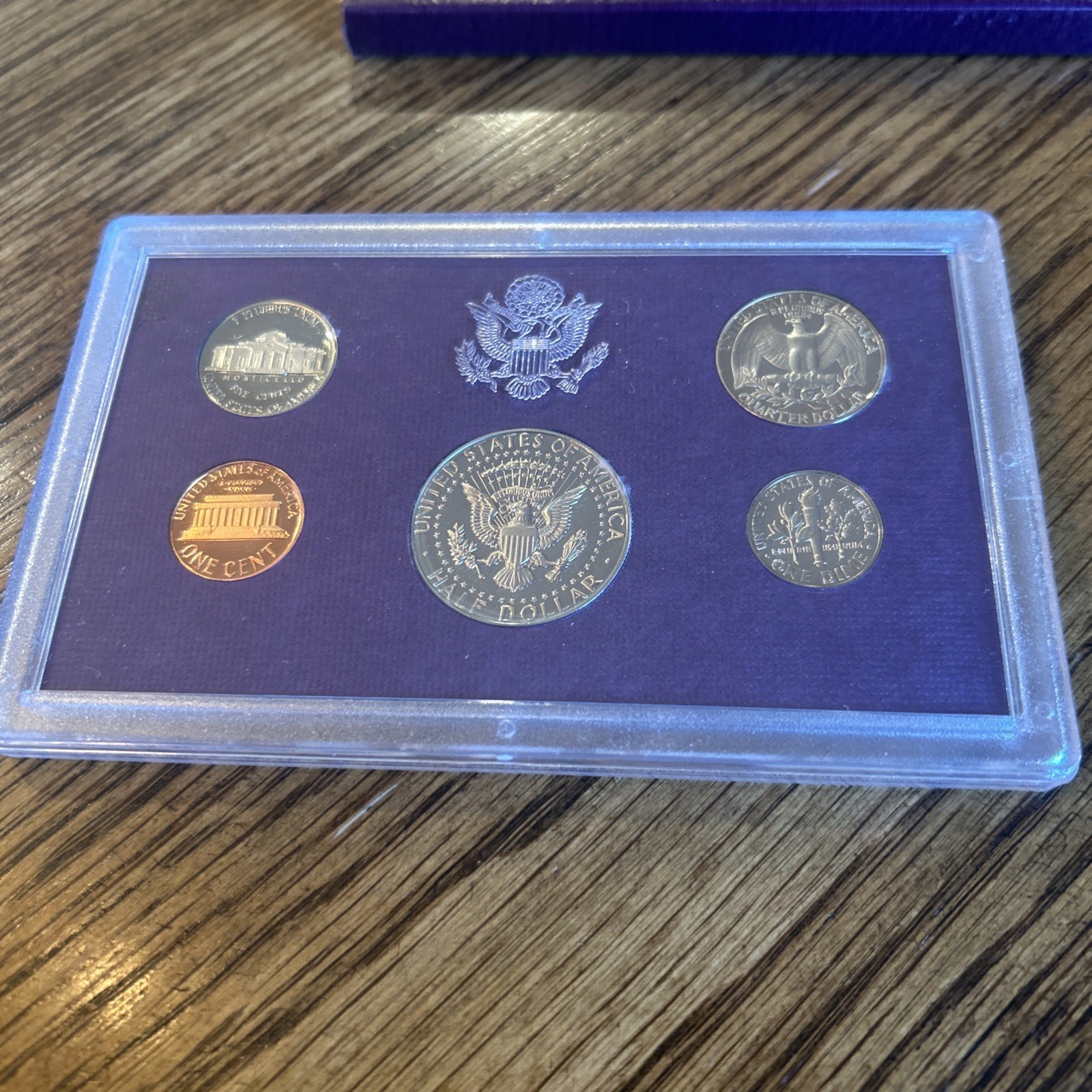 1986 Clad Proof Set U.S. Mint Original Government Packaging OGP