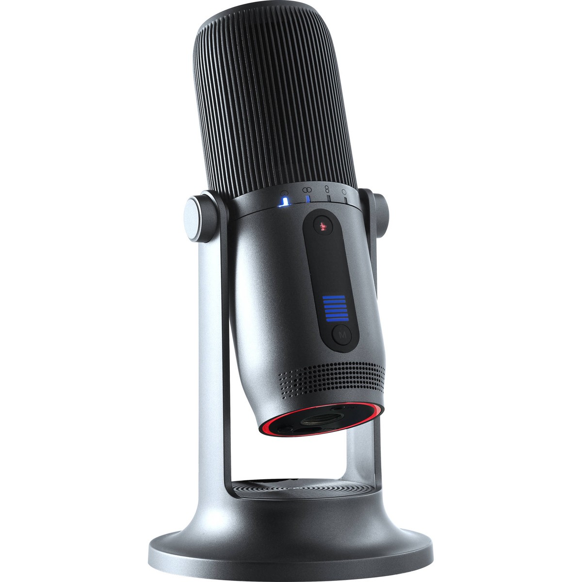 Thronmax MDrill One Pro USB Microphone with Tabletop Stand, Slate Gray