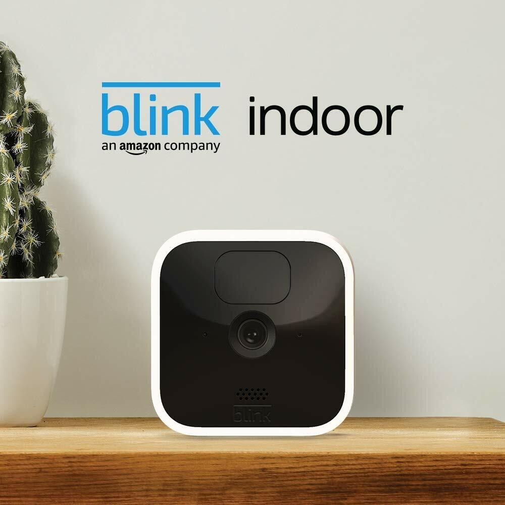 Blink Indoor Newest Add-On Security Camera 2 Way Audio Sync Module NOT Included