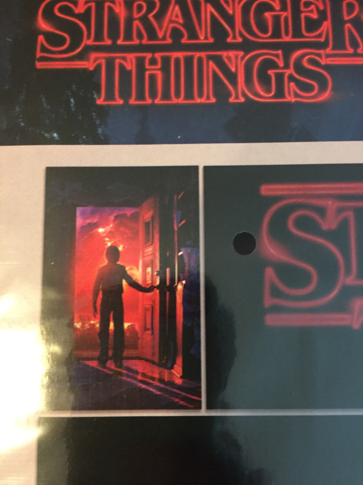 Stranger Things Scene Setters Wall Decorating Kit 5 Piece Demogorgon
