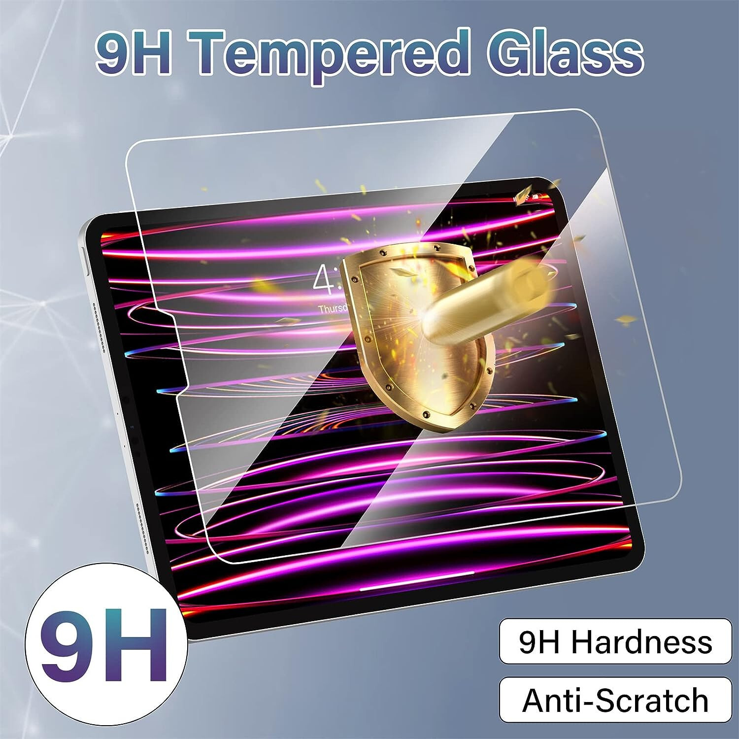 For 2022 Apple iPad Pro 11" inch 4th Generation Tempered Glass Screen Protector