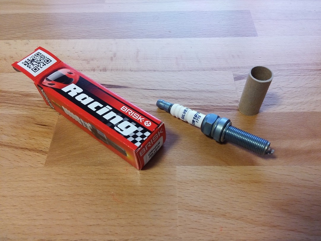 BRISK CR10YS High Performance Silver Upgrade Motorcycle Racing Spark Plugs