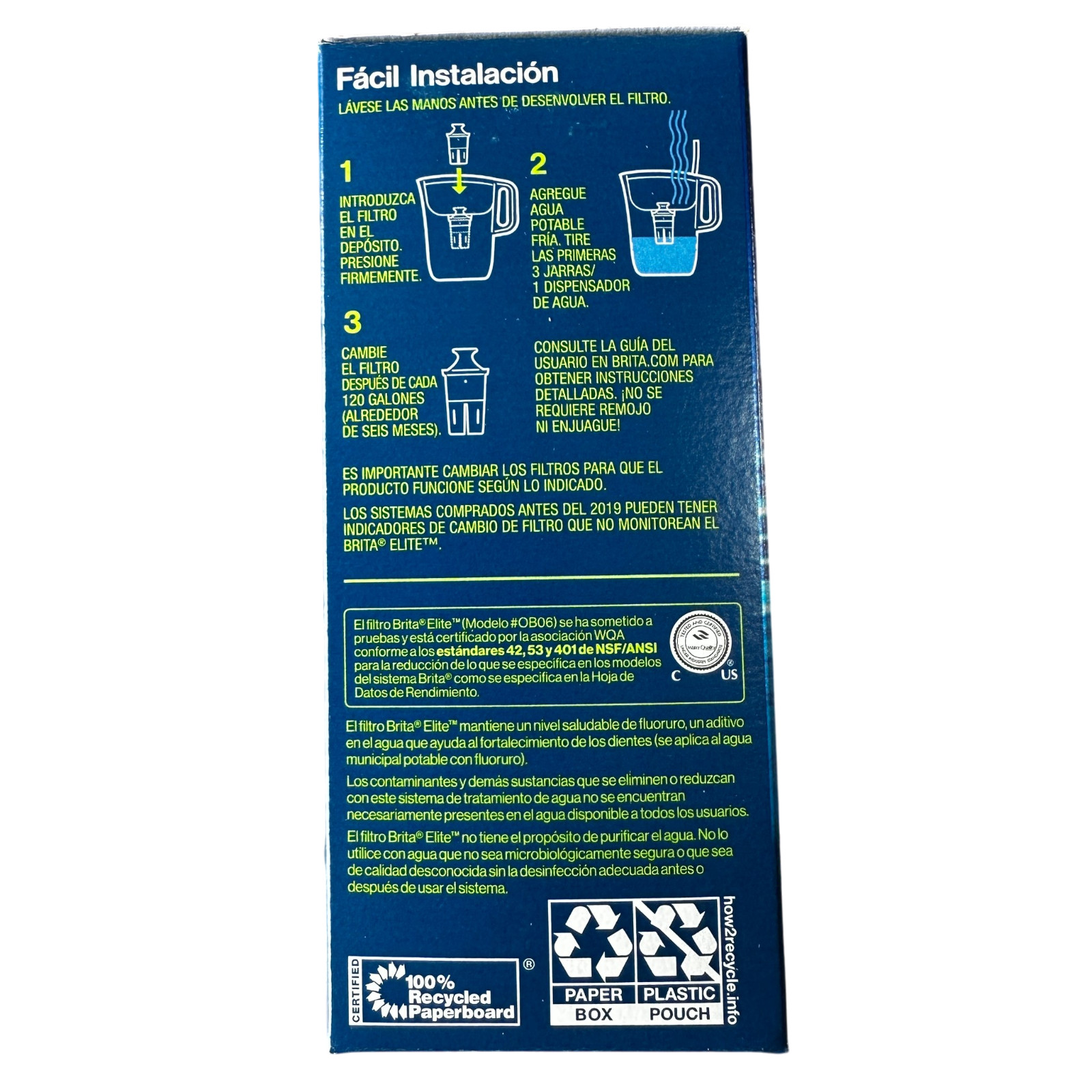 Brita Elite Longlasting Replacement Filters for Pitchers Dispensers 2 Pack