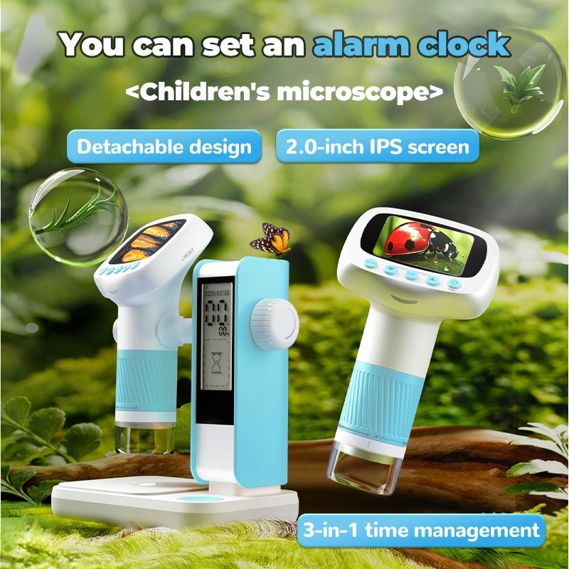 1000x Digital Microscope for Kids Science Hobbies Insect Research HD Magnifier
