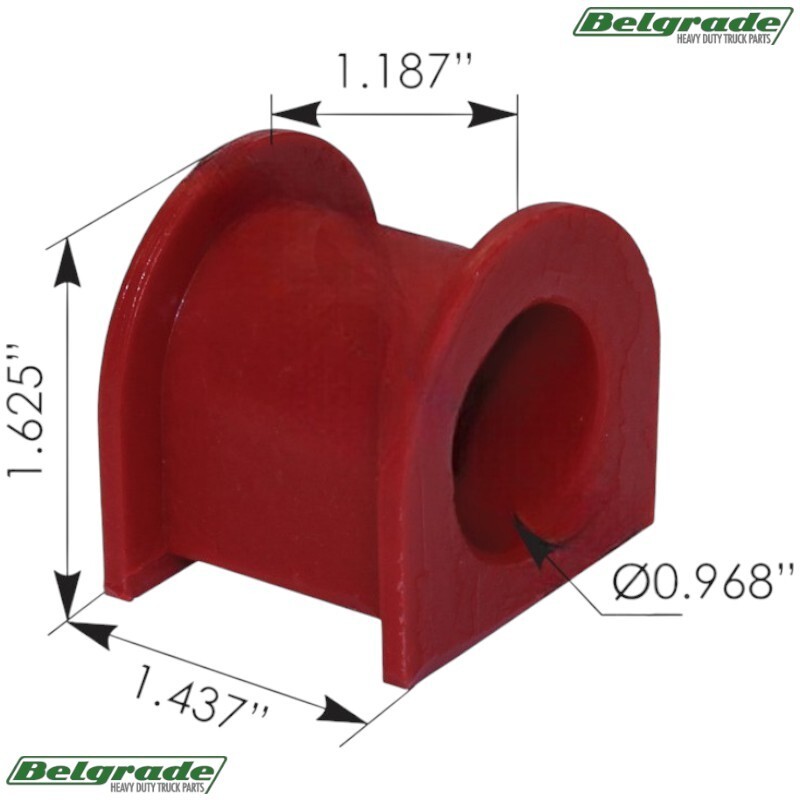 M59104 Nylon Hood Pivot Bushing Kenworth T200 OE Equivalent to L131004