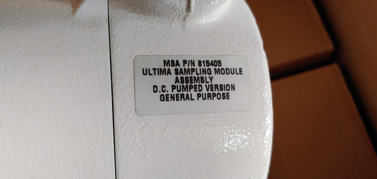 MSA Ultima 815405 Gas Sampling Module DC Version