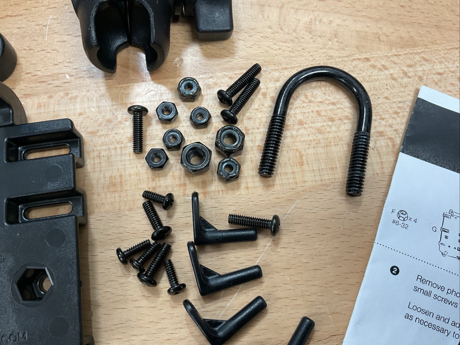 Ram RAM-B-149Z-A-PD3U Quick Grip Mount W/U-Bolt