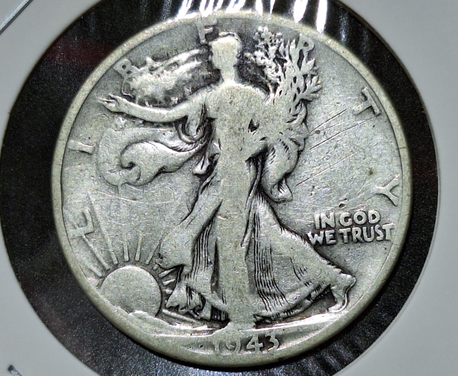 1943 Walking Liberty Half Dollar Circulated Condition 90% Silver