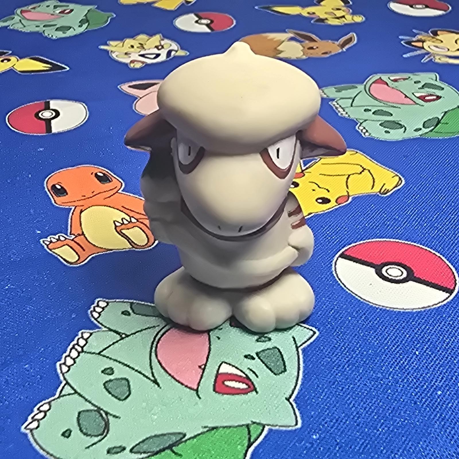 Pokemon Smeargle Figure Finger Puppet 2000 Nintendo Bandai PVC Vintage Japan USA