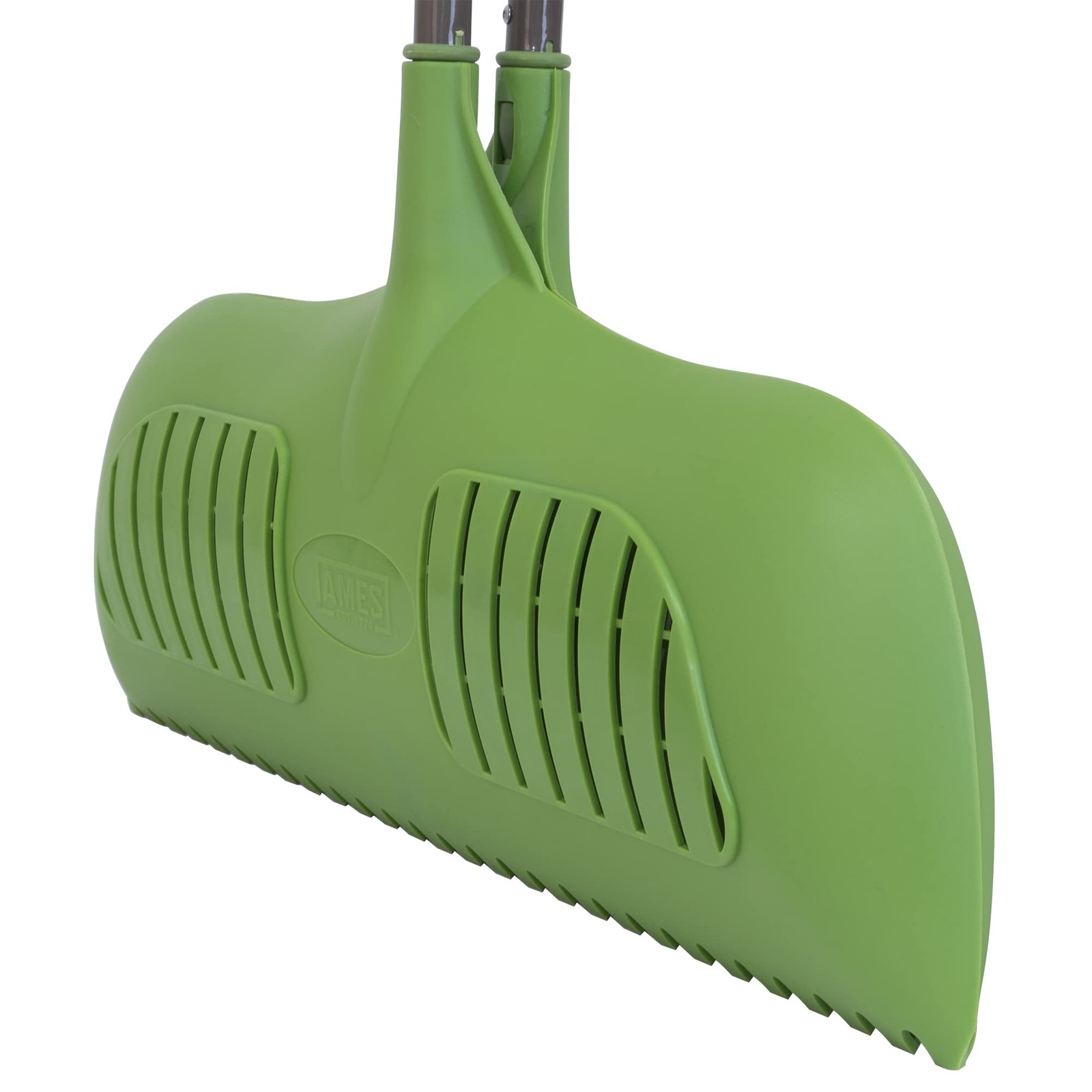 AMES Leaf Grabber Rake with Long Handle & Cushioned Grip for Leaves, Lawn Cli...