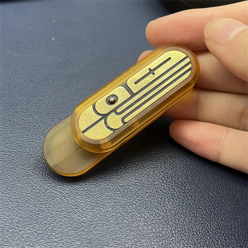 Good Luck EDC Haptic Slider Creative Mechanical Fidget Slider Stress Relief Toys