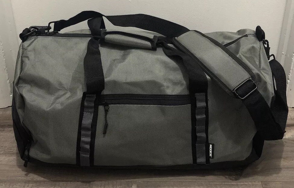KOOZIE 45L Gym Bag Duffel Durable  Waterproof Lining Vented Shoe Compartment
