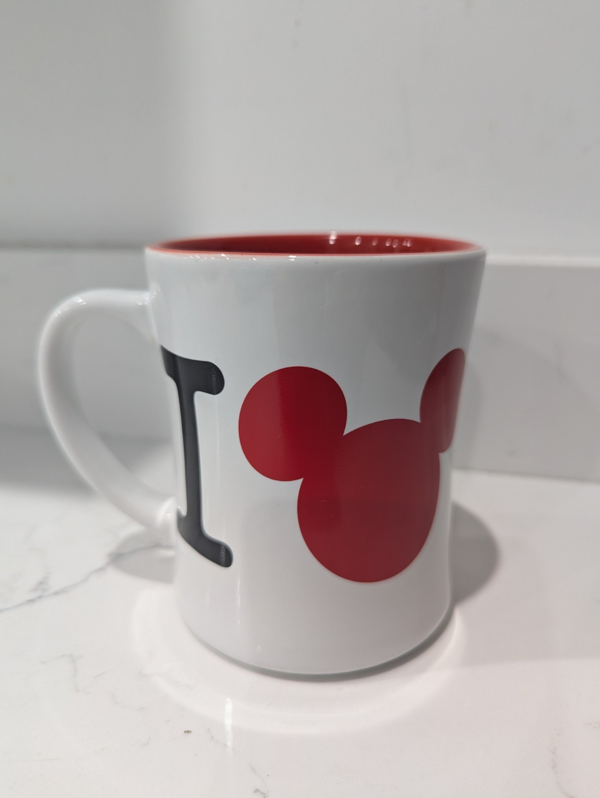 Disney Store Disneyland World I LOVE NY New York Mug Mickey Mouse Souvenir