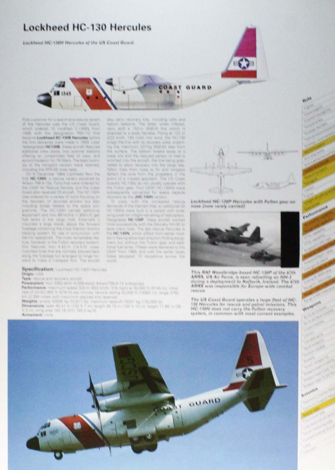 Hercules Lockheed Picture Aircraft Vtg Sheet Wall Art Coast Guard