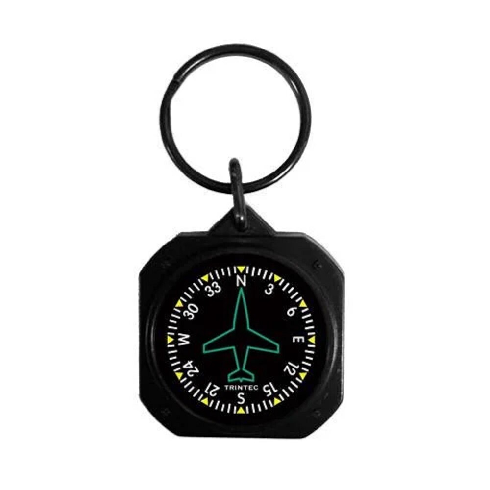 Trintec 1.5" Classic Directional Gyro Keychain