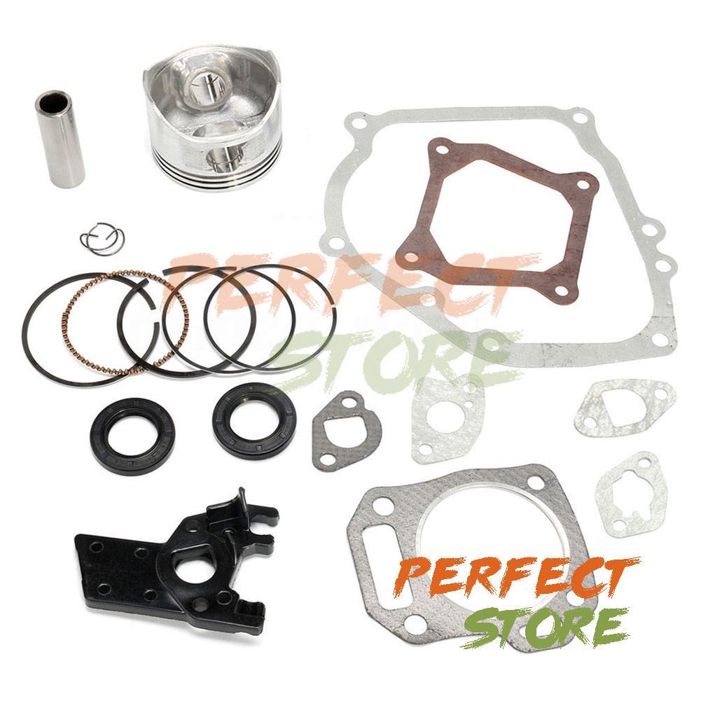 Rebuild Gaskets Kits For Honda GX160 GX200 5.5HP 6.5HP Piston Rings & Insulator