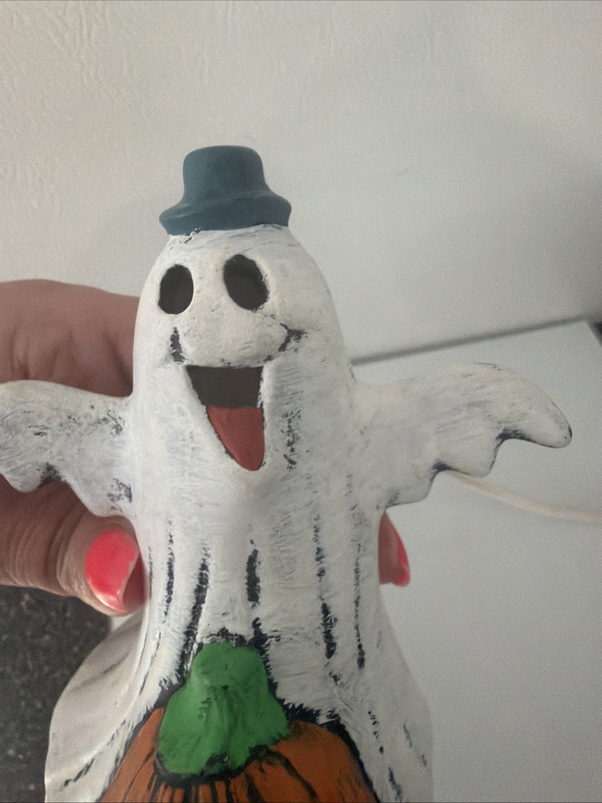 Ghost Pumpkin Light Vintage corded