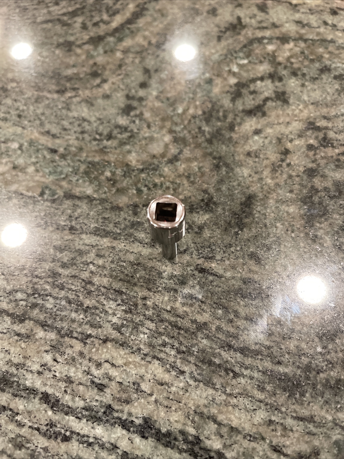 Snap On tms04 1/8" 1/4" drive 6 point semi deep chrome socket