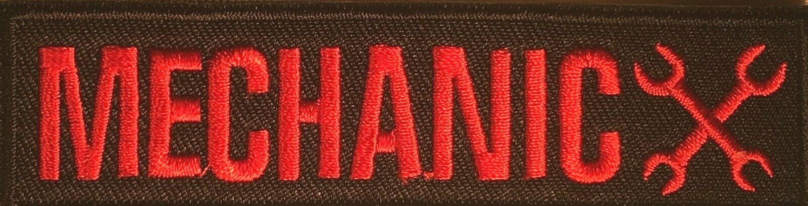 MECHANIC MOTORCYCLE CARS RACING AUTO ENGINE EMBROIDERED VEST IRON ON PATCH Q-15