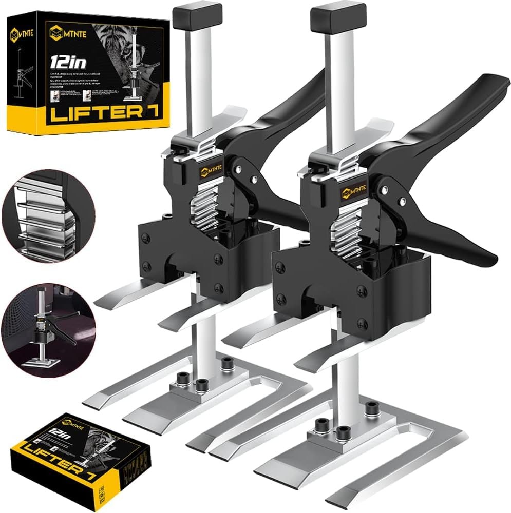 Mtnte Labor Saving Arm Jack Handle 12 In Furniture Jack Drywall Lift For Wall