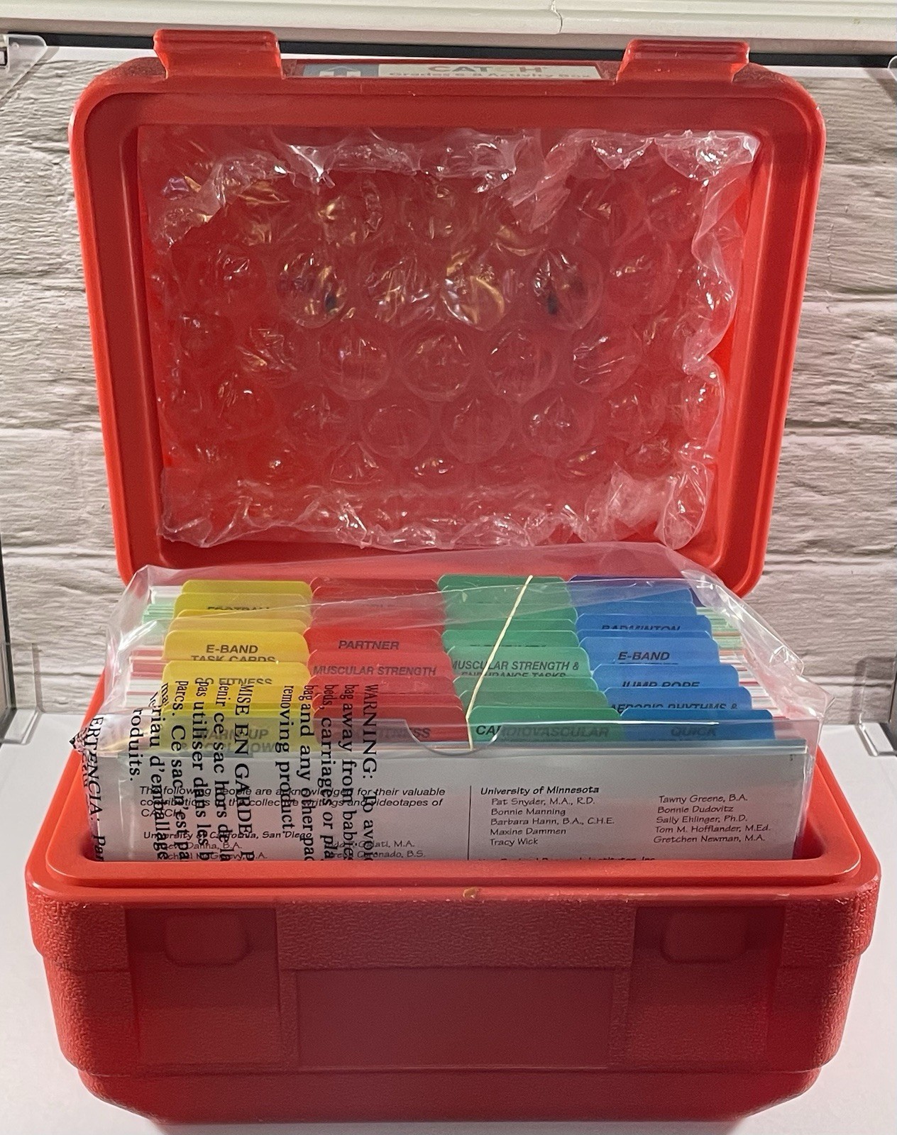 Flaghouse CATCH Middle School PE Curriculum Grades 6–8 Activity Box-Complete Set