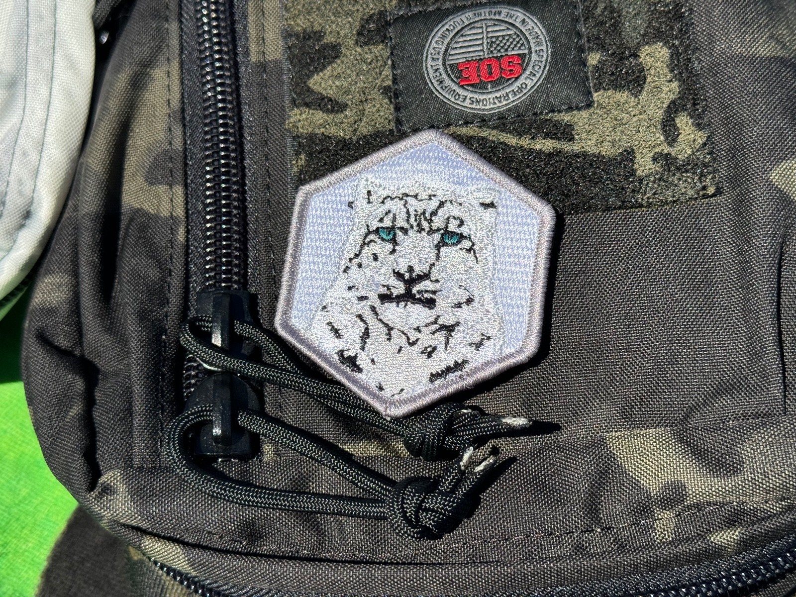 PROMETHEUS DESIGN WERX PDW SNOW LEOPARD L.E. PATCH SOE TAD GEAR STRIDER ITS 5.11