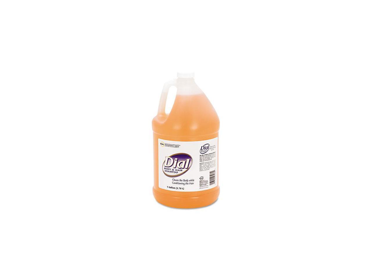 Body and Hair Shampoo, 1-gal Bottle, Gender-Neutral Peach Scent
