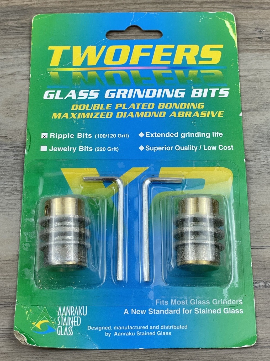 Aanraku Twofers 2 bit -Twofer Grinding Bits - Ripple Bit