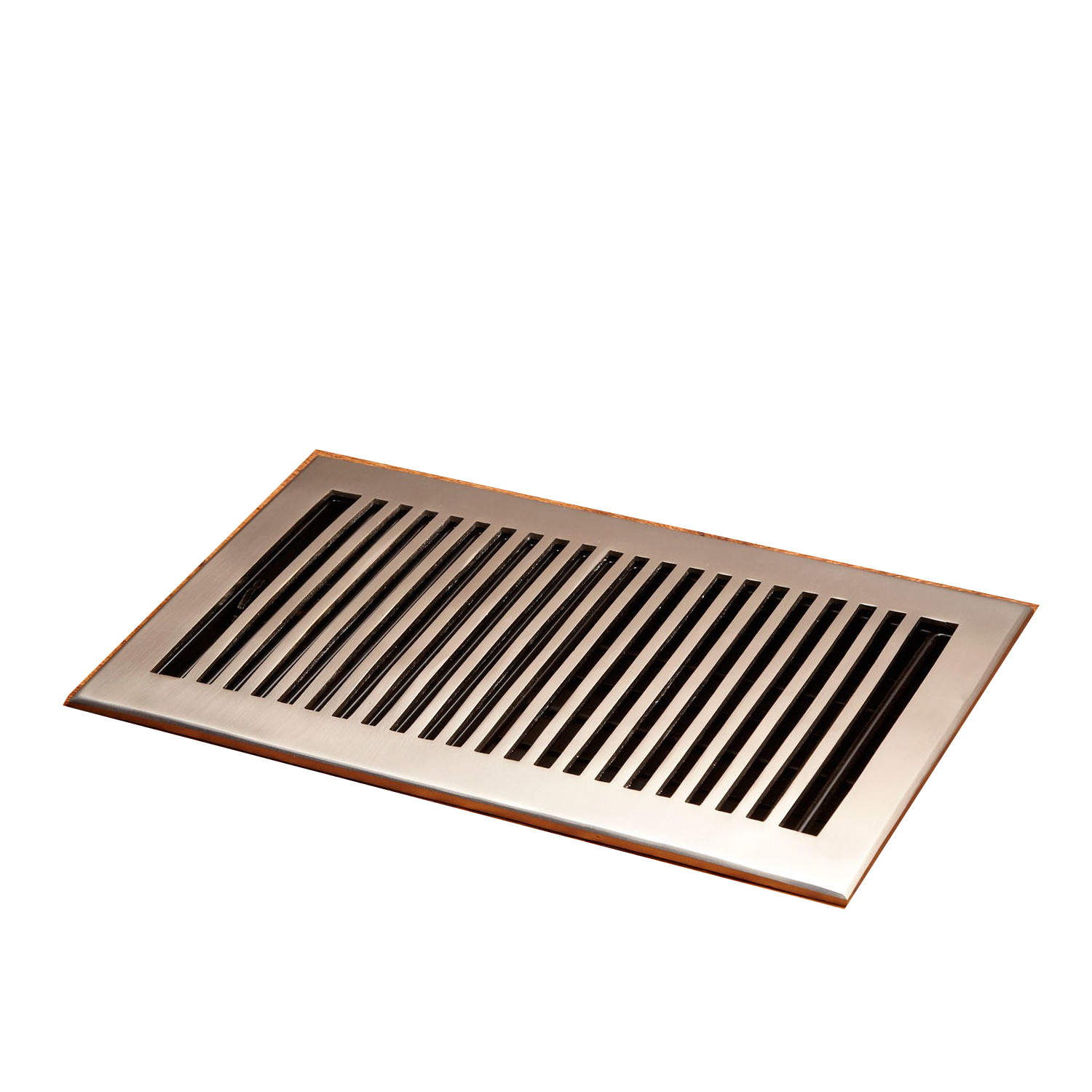 Naiture Solid Brass Floor Register Modern Style In 8 Sizes and 5 Finishes