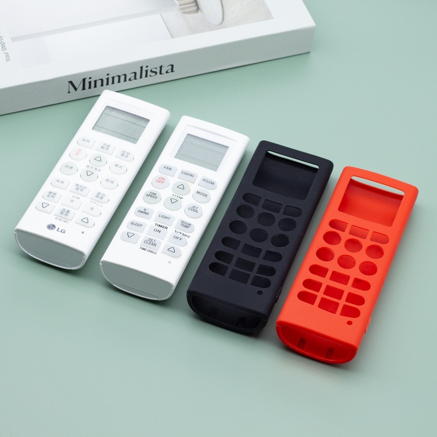 Silicone Remote Cover Compatible with For LG AC Remotes - Precise Cutout Design