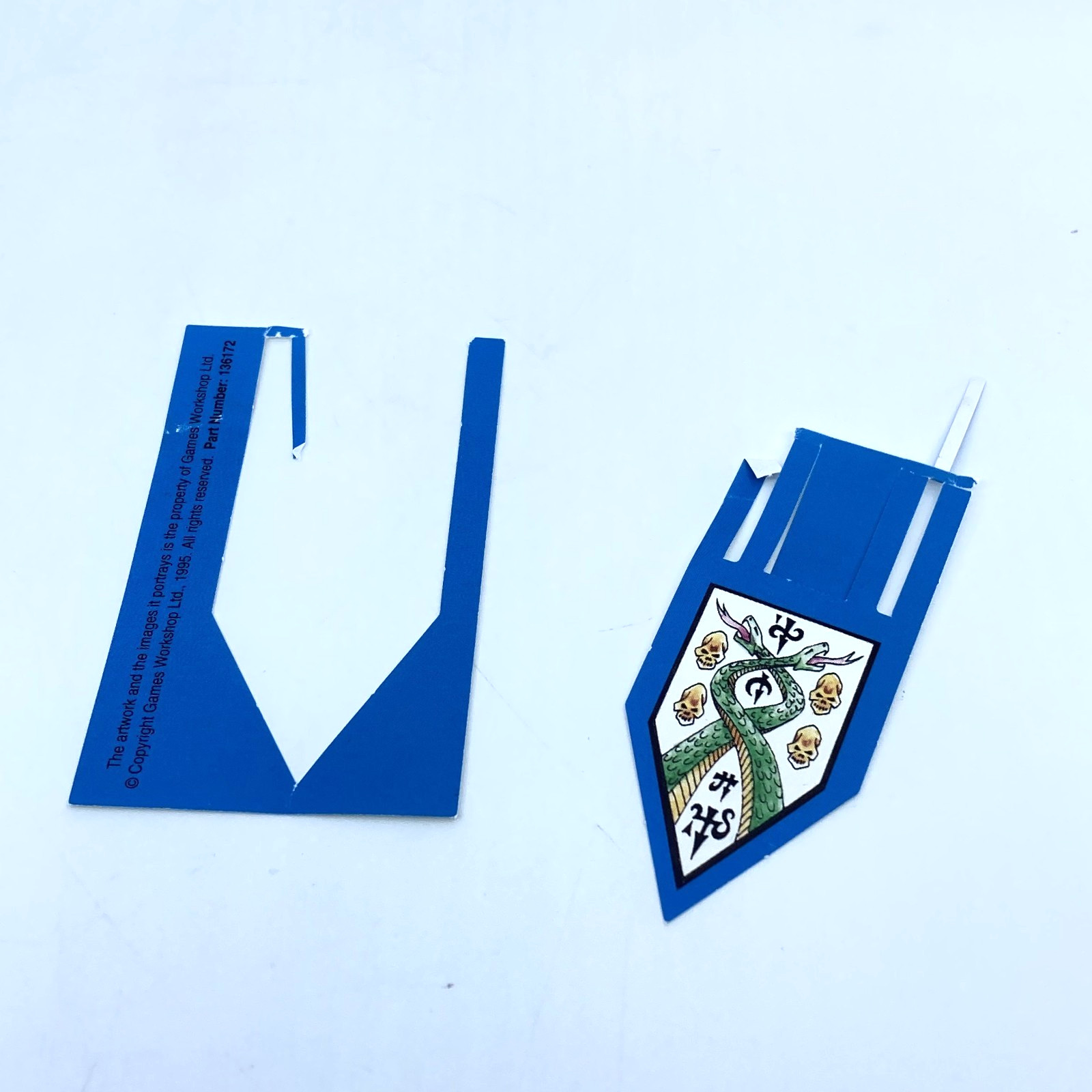 Dark Elves Banner Flag - 1996 - Transfers & Accessories Warhammer Fantasy T737