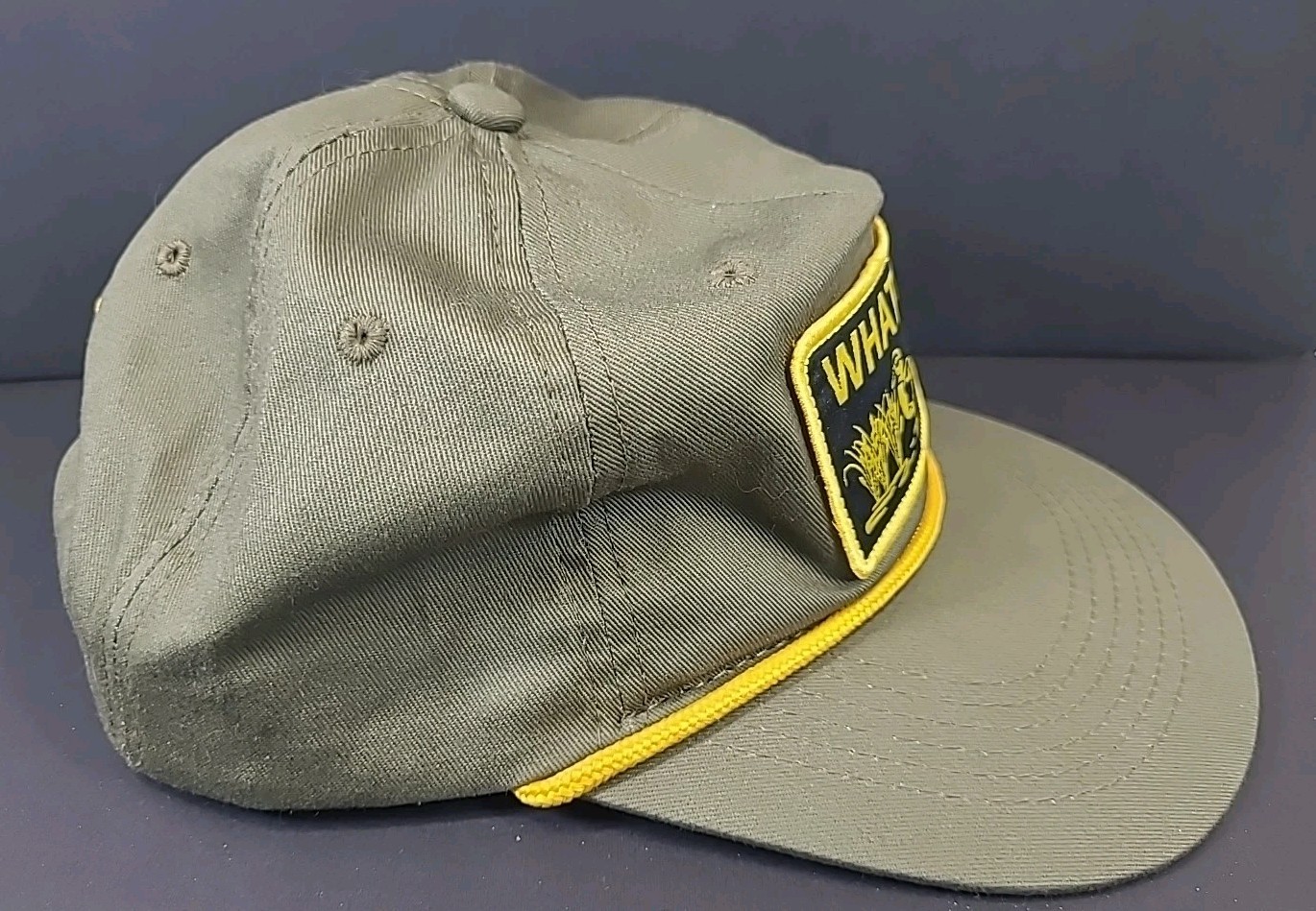 Drake Waterfowl What The Duck Rope Hat Cap Green Snapback Patch