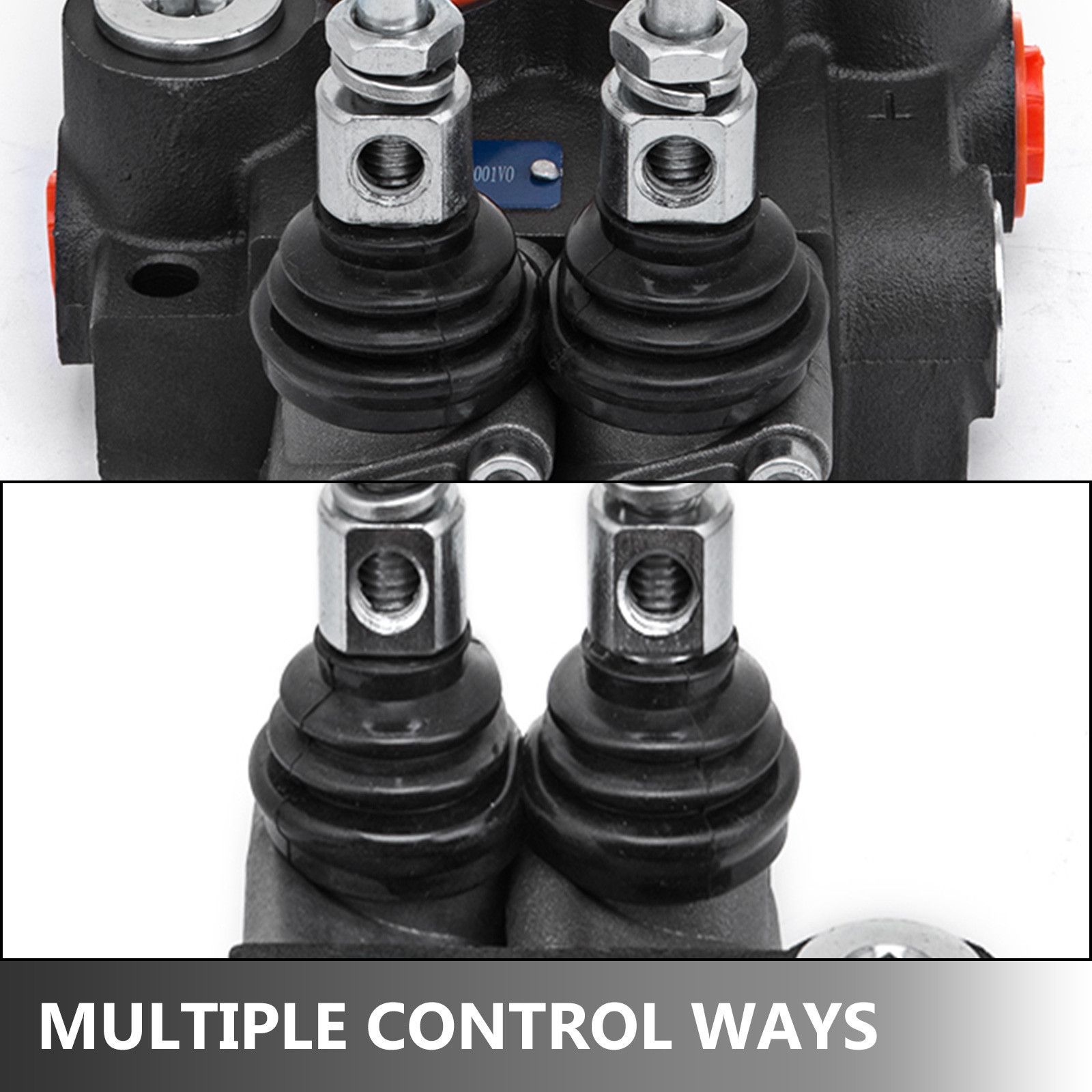 2 Spool Hydraulic Directional Control Valve 11 GPM, Double Acting Cylinder Spool