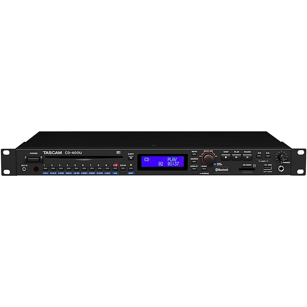 Tascam CD400U CDSDUSB Player With Bluetooth