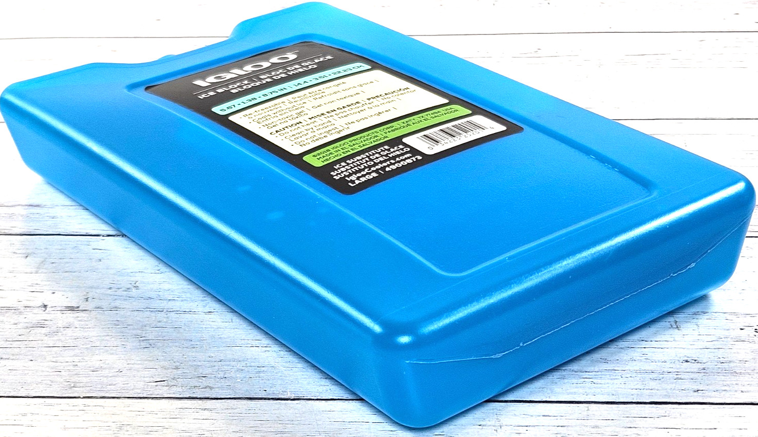 Igloo Large Maxcold Ice Block, Reusable Ice Pack for Coolers, Freezer...