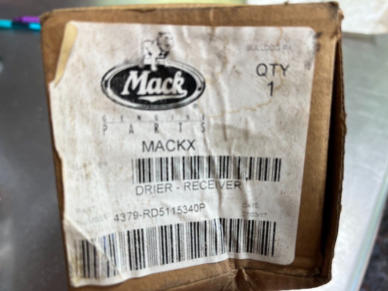4379RD5115340P  MACK Drier Receiver 4379-RD5115340P   RD-5-11534-0