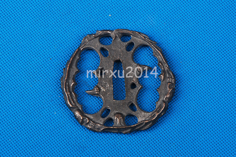 Wyrm Alloy Tsuba Handguard for Japanese Samurai Katana Wakizashi Sword 191