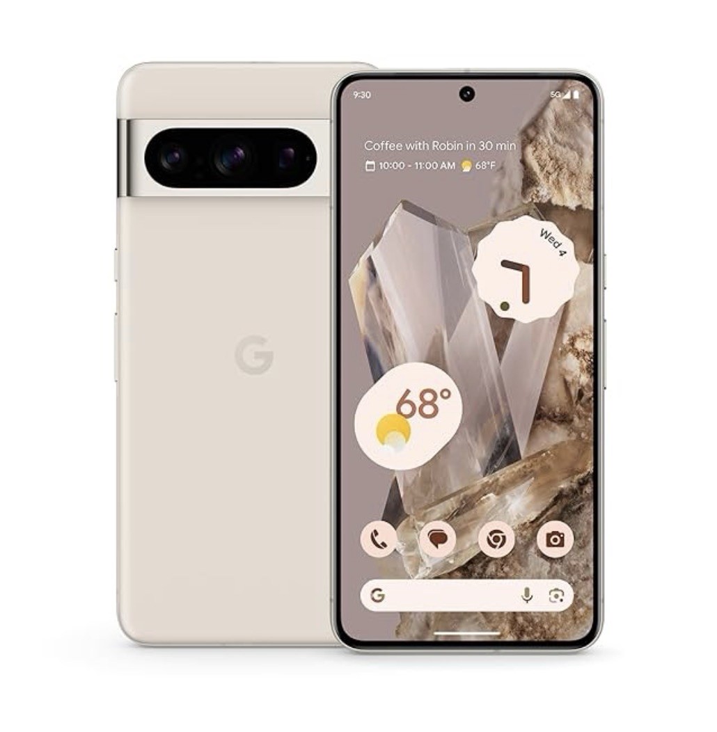 Google Pixel 8 Pro 128GB (Unlocked) - Porcelain (Rare Color) - Brand New Sealed