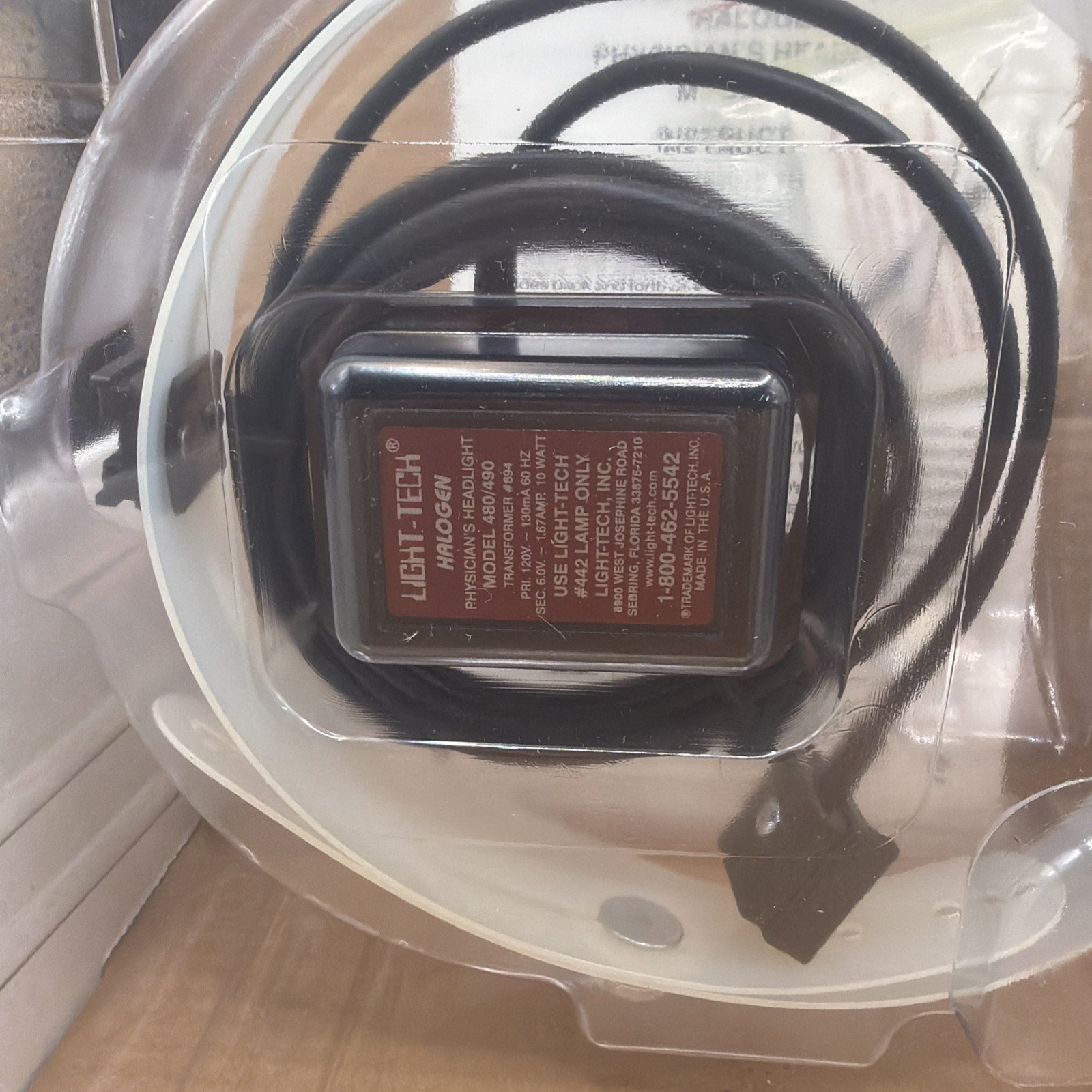 Light-Tech Halogen Physician's/Tech Focusing Headlight Model 480