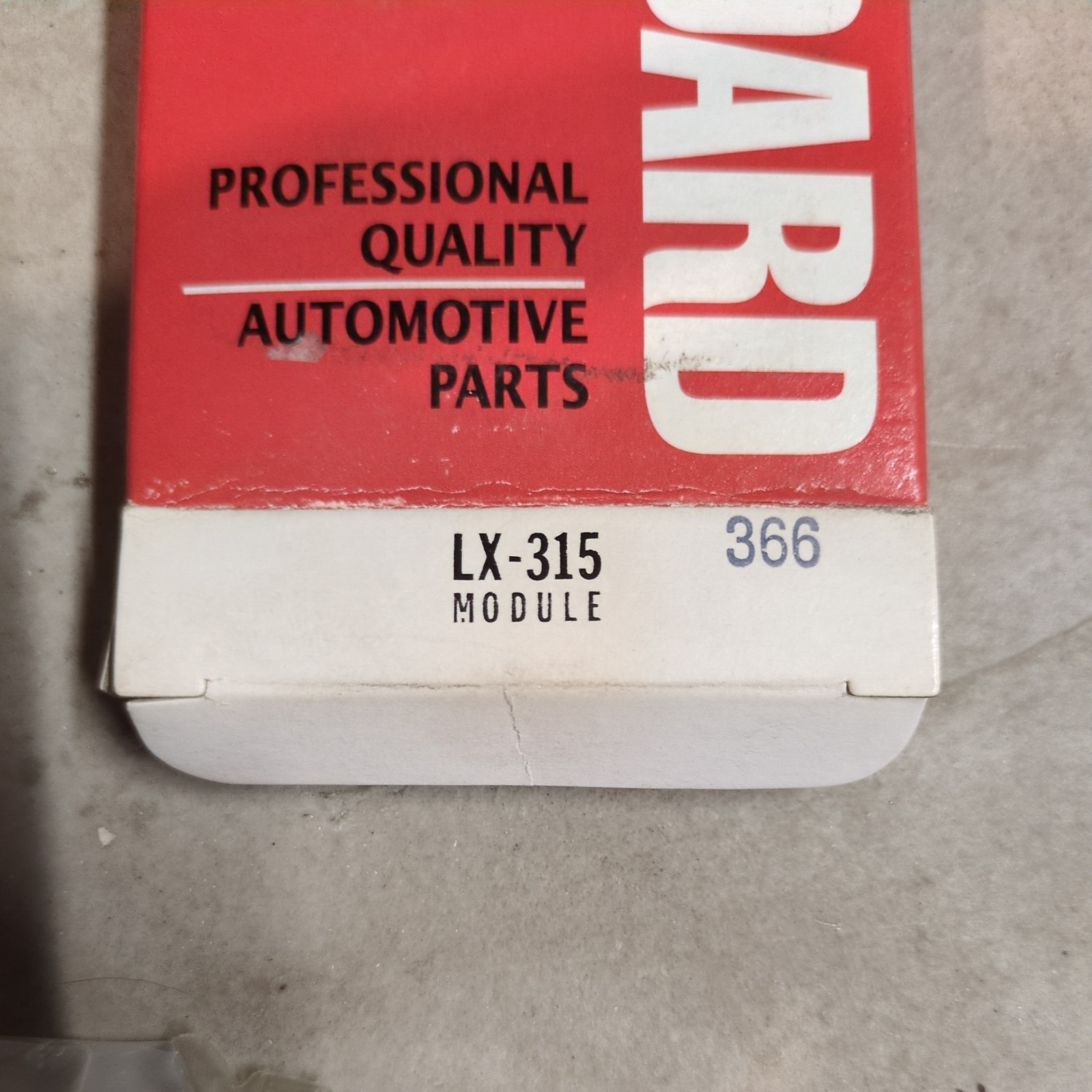 Standard Motor Products LX315 NEW Ignition Control Module (ICM)