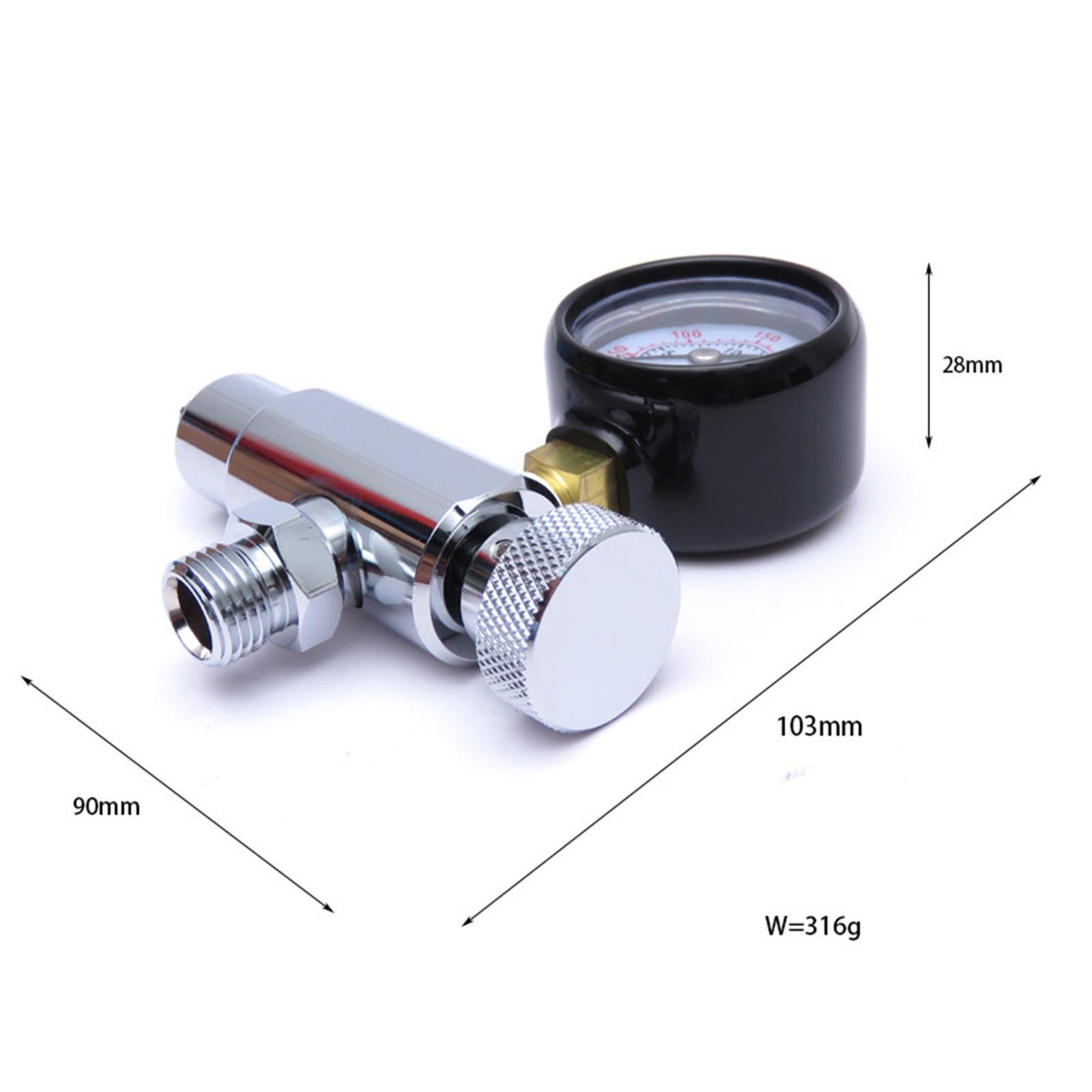 Scuba Diving Regulator Adjustment Tool with Gauge 2ND Stage Equipment