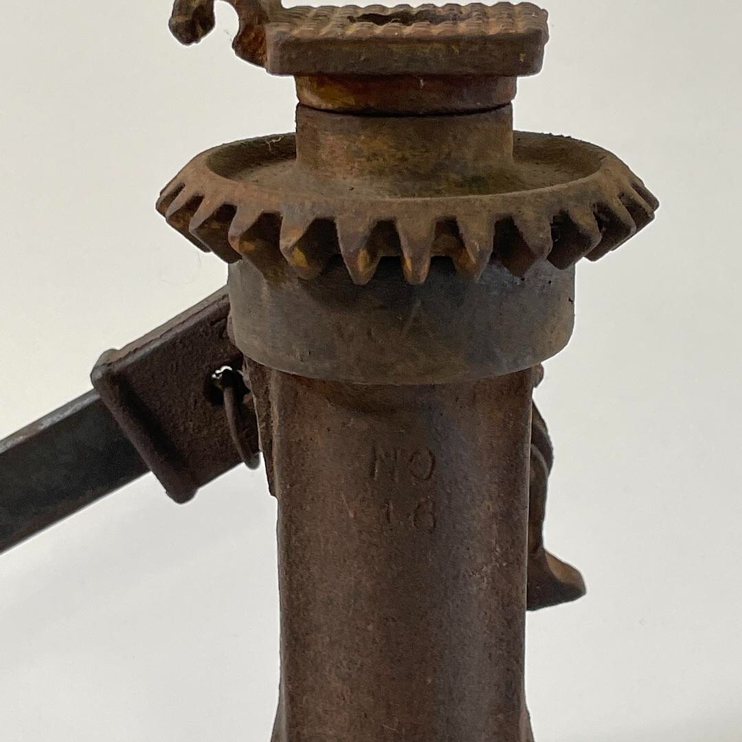 Vintage Cast Iron Car Jack - Untested