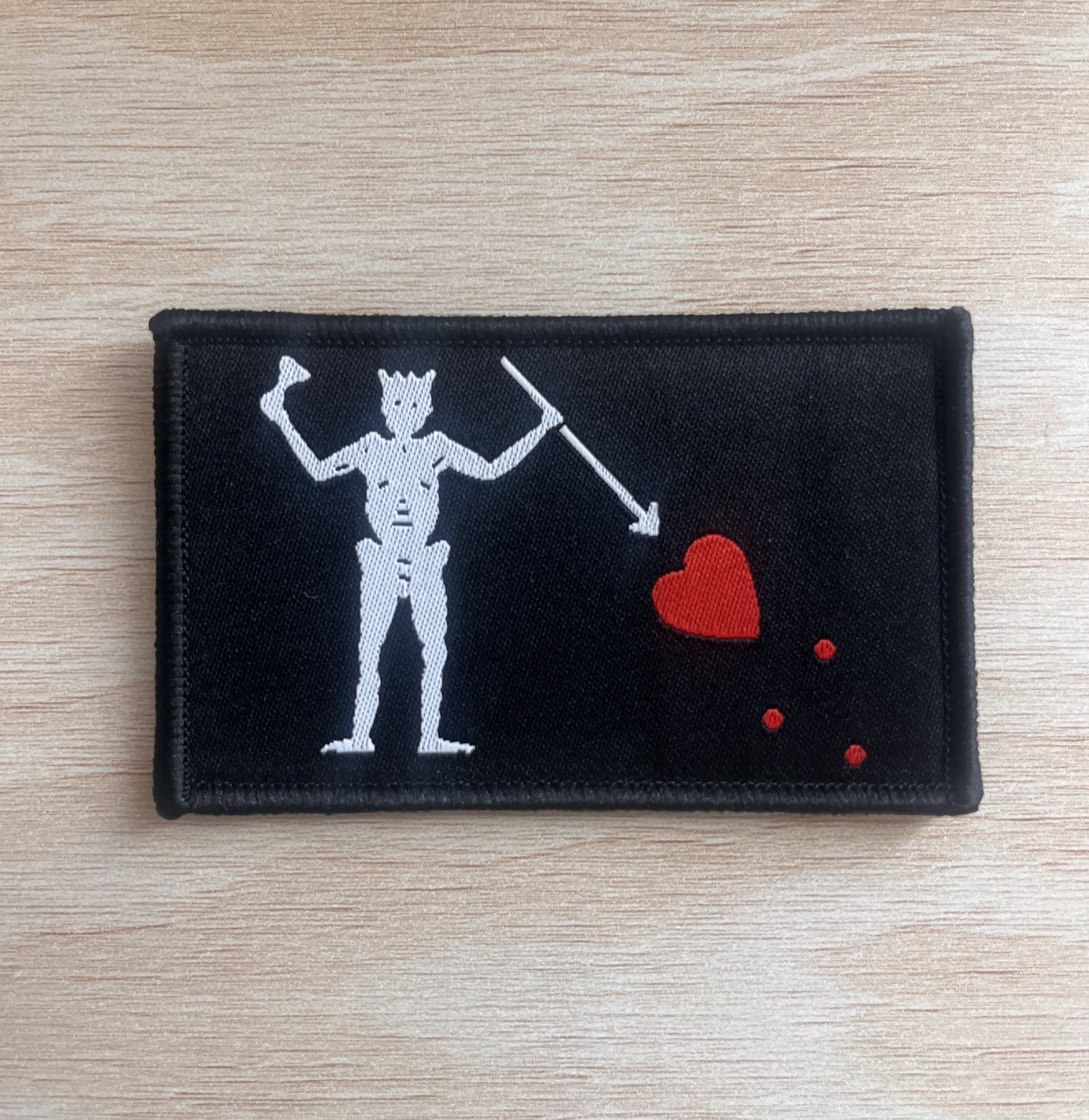 Craighead Obi Wan Morale Patch Embroidered Hook And Loop Blackbeard Patch