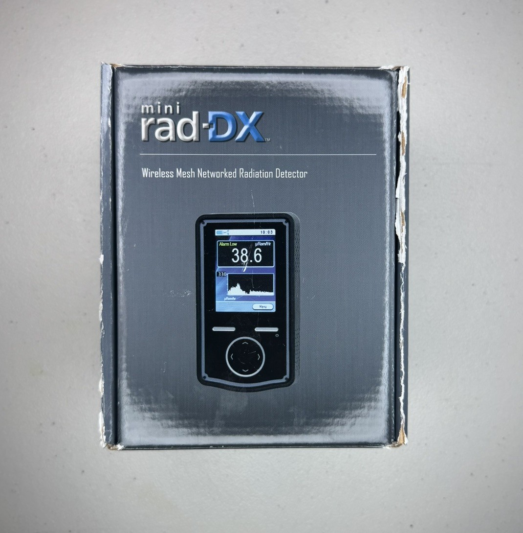 D-tect Systems Mini Rad DX Wireless Mesh Networked Radiation Detector
