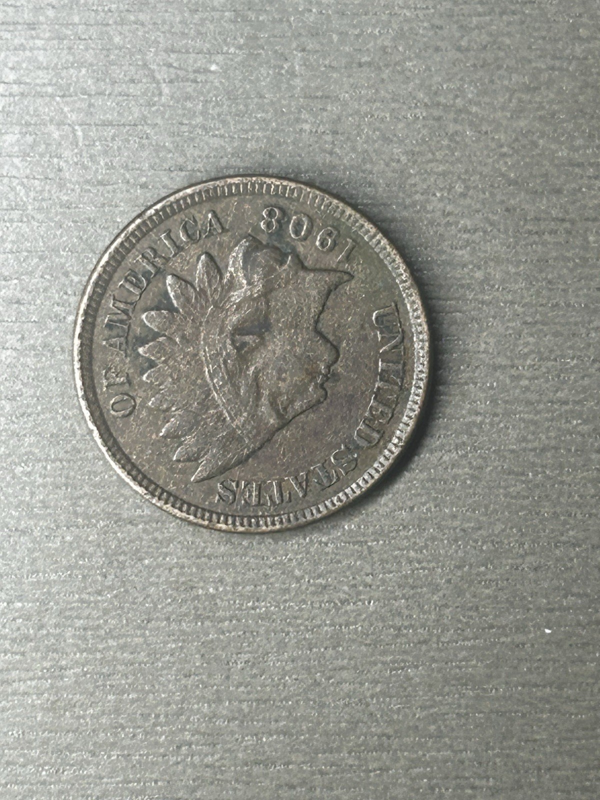 1908 Indian Head Cent Very Fine++ Condition Nice Details Exact Coin Imaged #E76