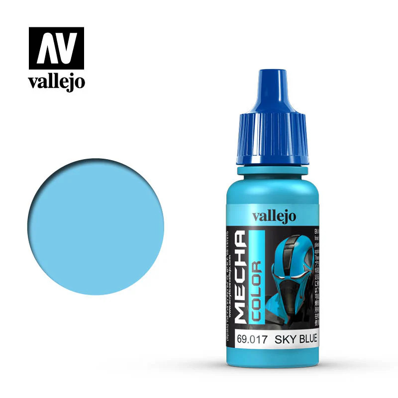 Vallejo Mecha Color 69.017 Sky Blue 17ml Bottle