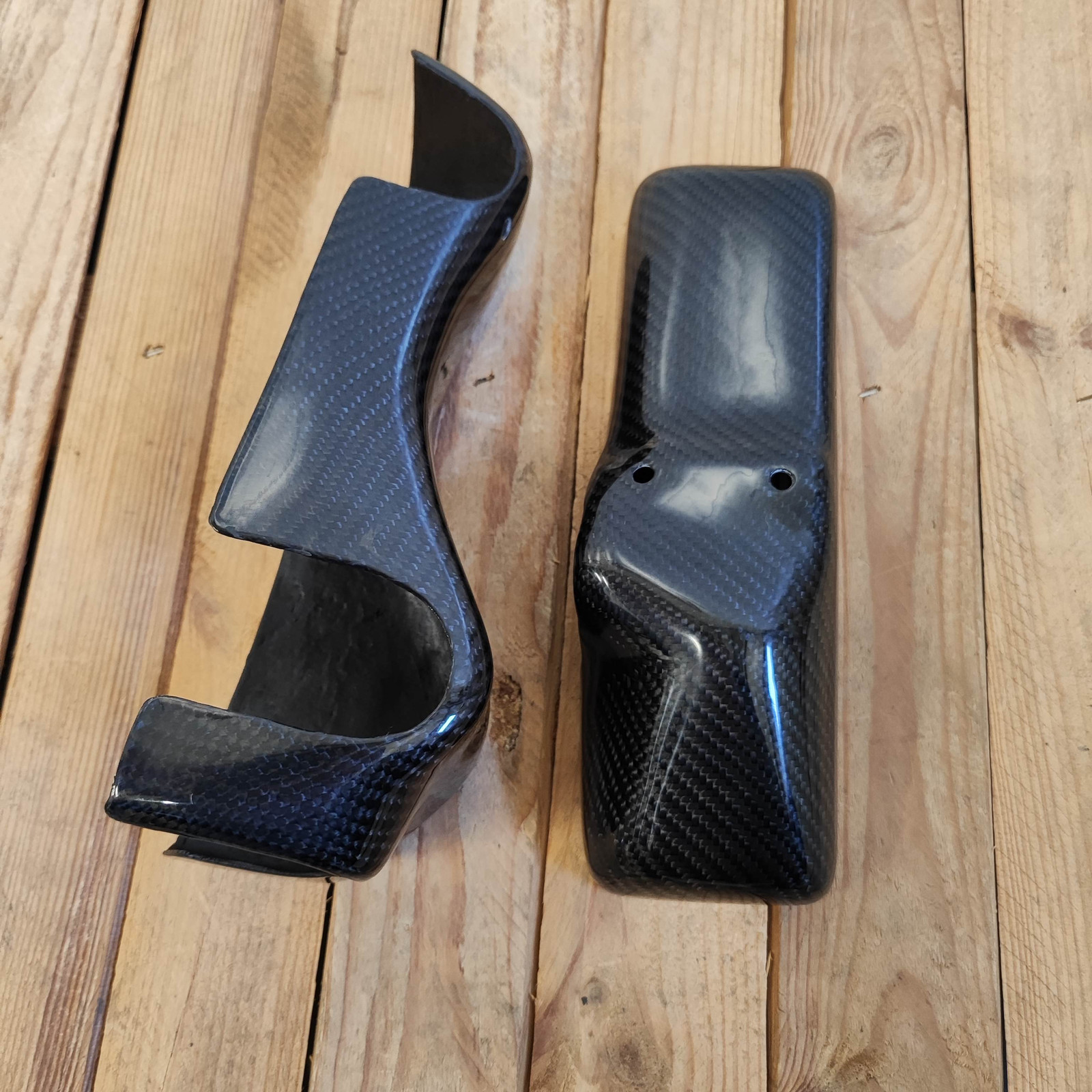 Carbon Fiber RADIATOR GUARDS - BMW K100 / K75