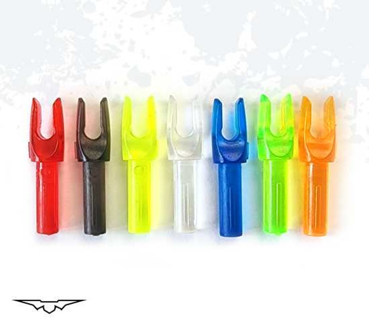 Black Eagle Arrows "R" Nock .204 - Translucent Smoke  - Dozen