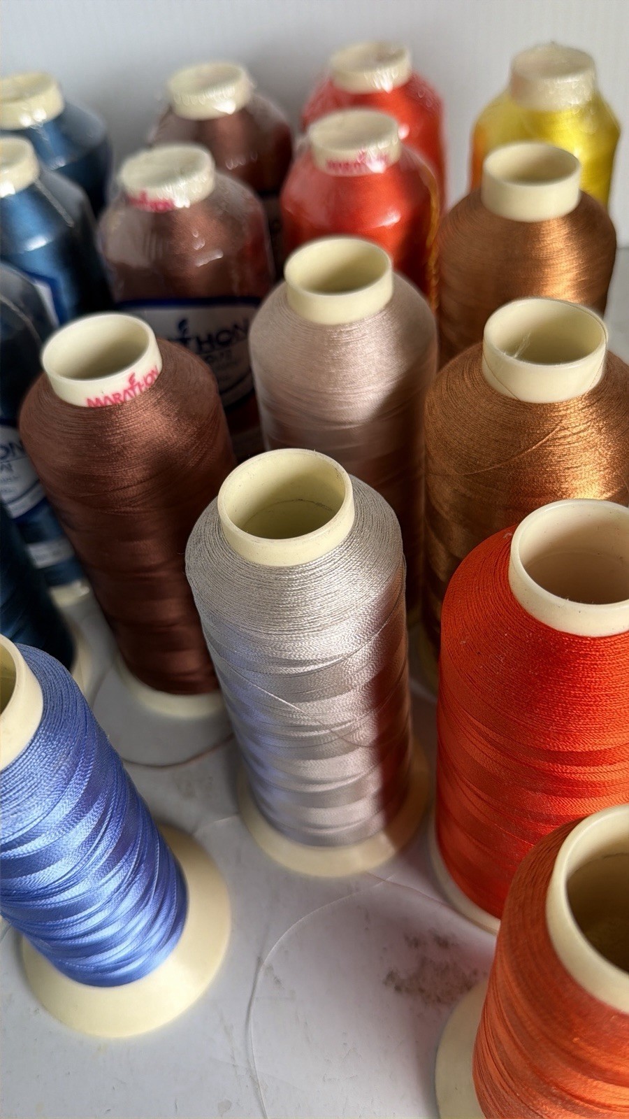 Marathon Thread ,23 Cones, Lot
